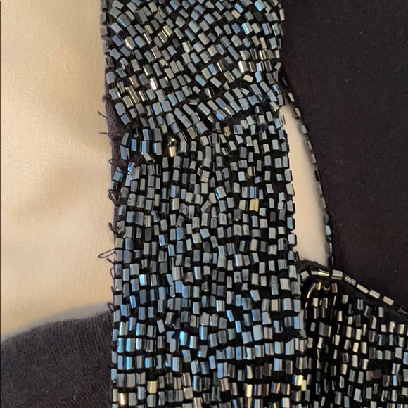 Matty M Racer Back Sequin Tank - Navy Blue - Picture 14 of 16